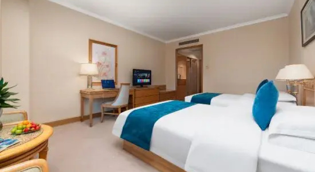 Семейный номер Standard с 2 комнатами с красивым видом из окна Weifang Internation Financial Hotel