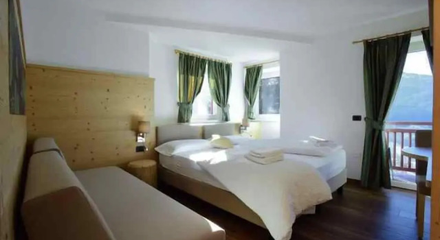 Двухместный номер Standard с балконом и с красивым видом из окна Agritur Darial