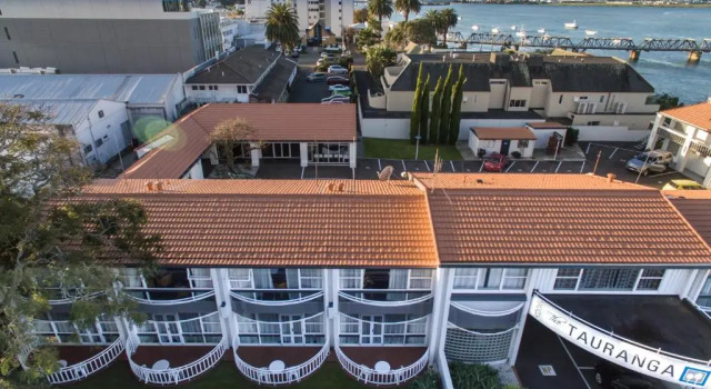 Двухместная семейная студия с видом на улицу The Tauranga on the Waterfront