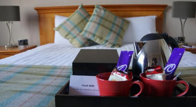 Двухместный номер Deluxe с балконом и с видом на поле для гольфа Carnoustie Golf Hotel A Bespoke Hotel’