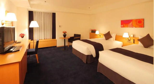 Twin room Sapporo Grand Hotel