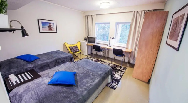 Двухместный номер Private Forenom Hostel Espoo Otaniemi