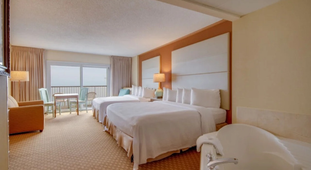 Номер Standard с балконом и с видом на город Grand Hotel Ocean City Oceanfront