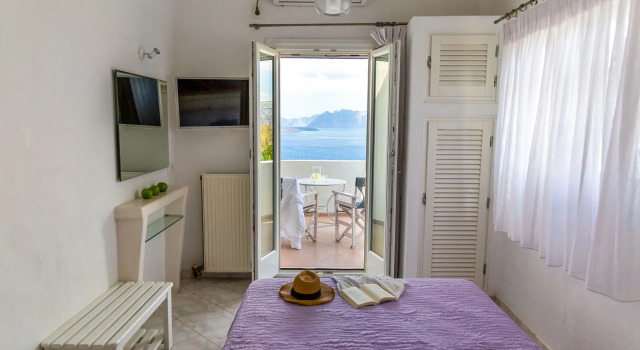 Двухместный номер Superior с балконом и с видом на Кальдеру Acrothea Suites and Villas - Akrotiri Caldera - Santorini