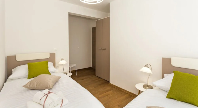 Апартаменты с 2 комнатами с балконом Villa Rusula