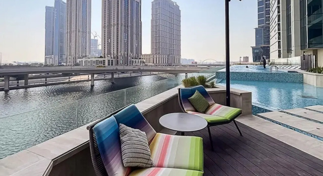 Sleek and Stylish 1BR Fully Furnished Apt, Забронировать Апартаменты/квартира Дубай Эмират Дубай, рядом с Дубайский аквариум