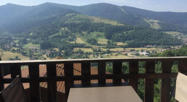Апартаменты Charmant T3 Bussang, Vosges, vue imprenable