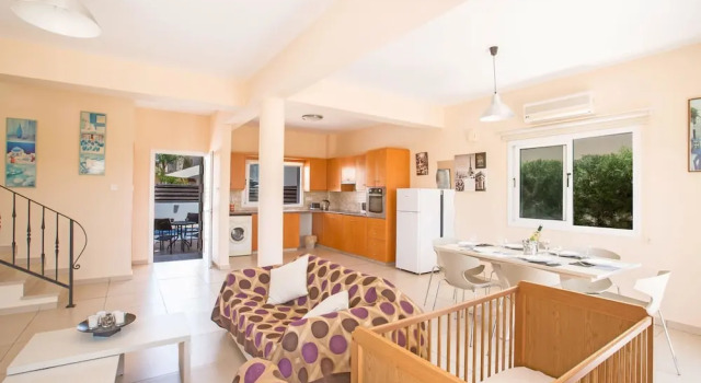 Cyprus Villa Malama 8 Gold, Забронировать Вилла Коттеджи Паралимни, Коттедж
