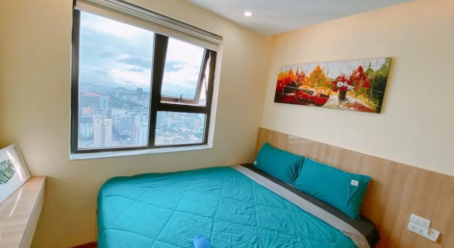 Апартаменты с балконом Muong Thanh Apartment Luxury 03 bedroom