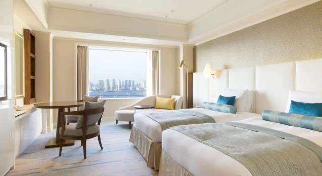 Двухместный номер Rainbow Bridge Side Deluxe Executive Floor Breeze Style Grand Nikko Tokyo Daiba