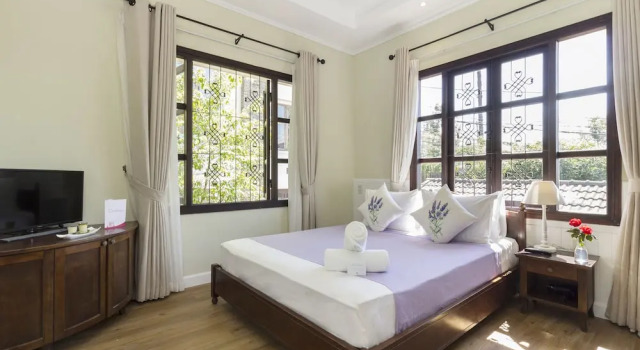 Двухместный люкс Standard с видом на сад Christina's Da Lat - Bich Dao Villas