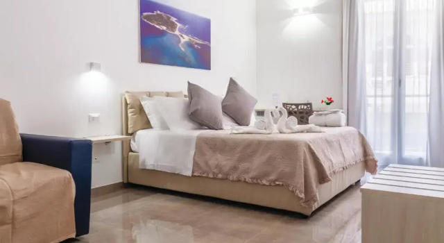 Четырёхместный номер Standard Mediterraneo Palace Luxury Affittacamere