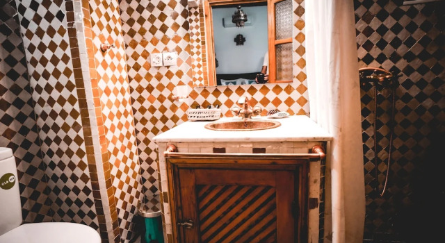 Standardowy dwuosobowy pokój Riad Rasia