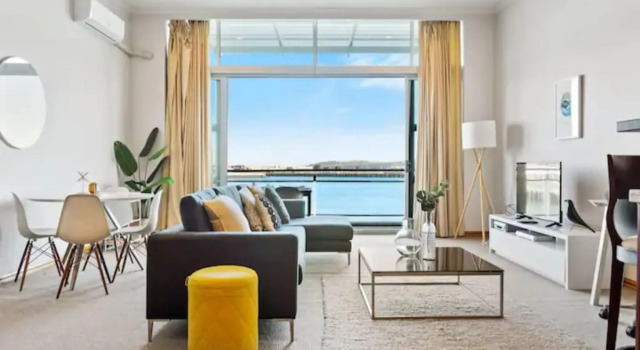 Relaxing Sea Wharf View Apartment by Zodiak Stays