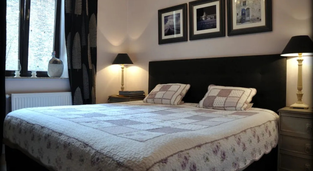 Апартаменты Deluxe c 1 комнатой с балконом HappyGuests Apartments