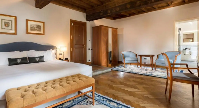 Двухместный номер Deluxe Grand Hotel Villa Torretta, Curio Collection by Hilton