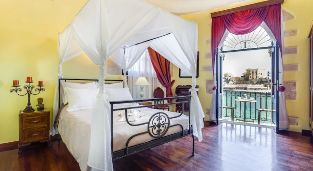 Двухместный номер Standard с балконом и с видом на море Casa Leone Hotel
