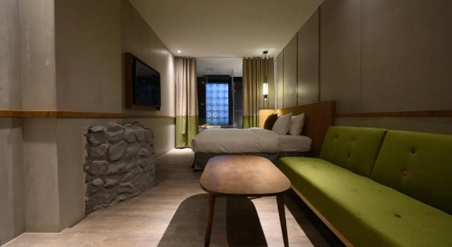 Номер Standard с видом на сад Yunoyado Onsen Hot Spring Hotel Deyang