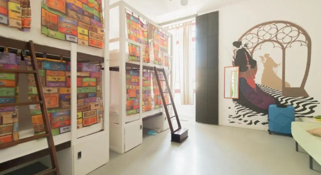 Кровать в общем номере (женский номер) Lisbon Destination