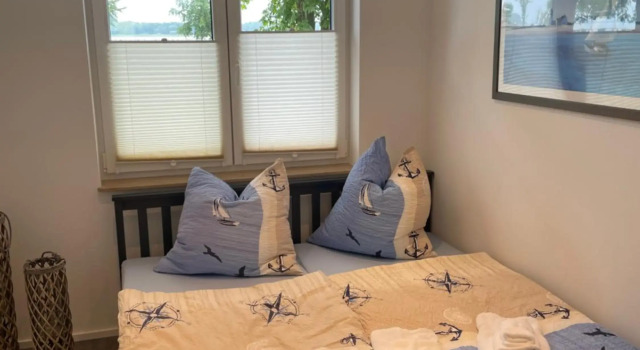 Ferienwohnung NORA mit Blick auf den Ribnitzer See