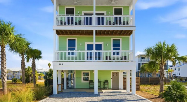 Beach House - The Minty Pearl, Varaa Lomakoti Huvilat kohteessa Florida, Villa