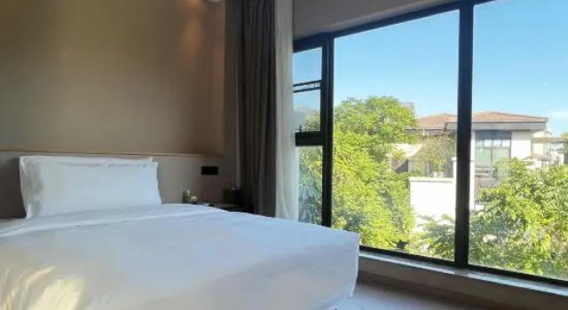 Standardowy jednoosobowy pokój z widokiem na ogród Lujiang Mega Hotel