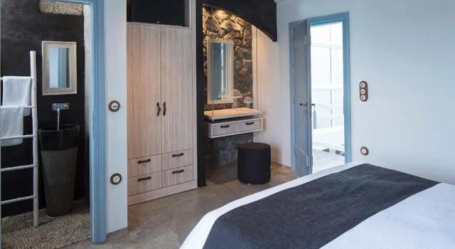 Elegant Astypalaia Villa Villa Ble Air Conditioning Hot Tub, Забронировать Вилла Коттеджи Астипалой, рядом с Пляж Ливади, Коттедж