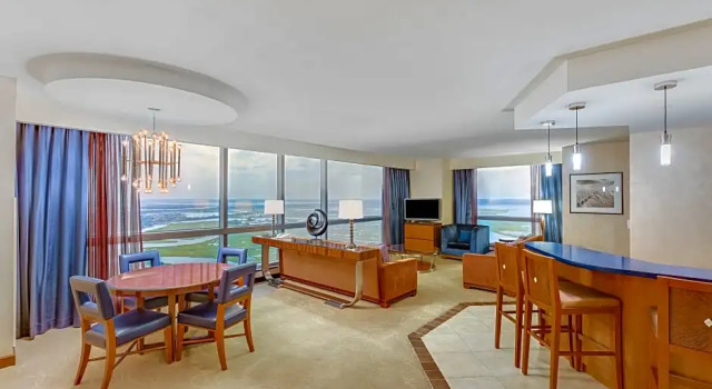 Двухместный люкс Atrium Tower Отель Harrahs Resort Atlantic City