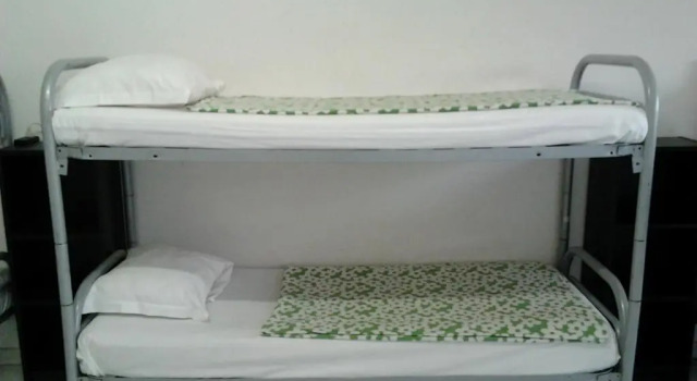 Кровать в общем номере Star Hostel
