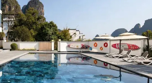 Mengyuan RESOR 360° View Hotel: Starry Pool & Hot Spring, Shili Gallery Yulong River