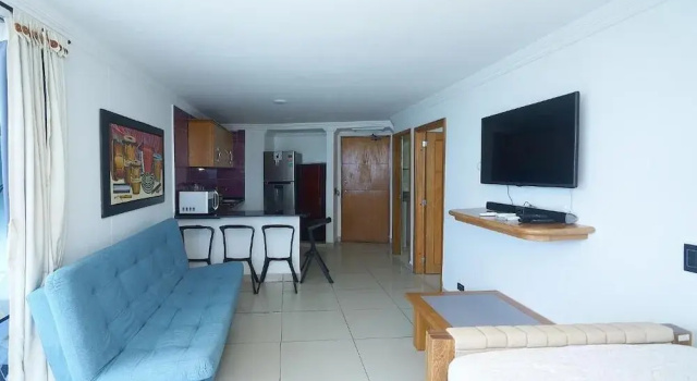 Семейные апартаменты с балконом и с видом на океан Apartamentos Bacanos