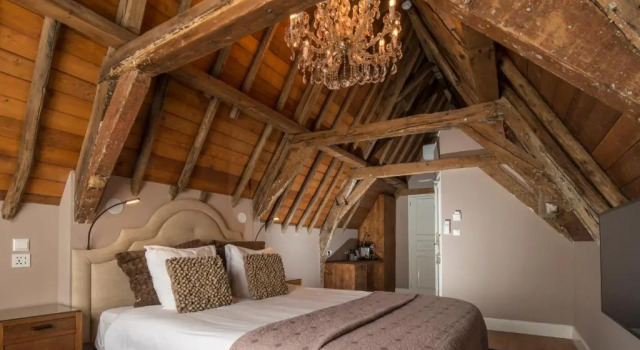 Двухместный номер Deluxe Boutique Hotel Huys van Leyden