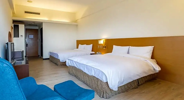 Четырёхместный номер Standard с видом на море Astar Hotel