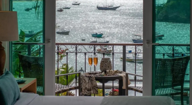 Двухместный номер Standard с видом на море Vila deste Hotel