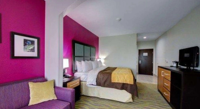 Двухместный люкс Comfort Inn & Suites Tulsa I-44 West - Rt 66