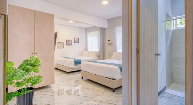 Estudio con balcón y con vista a la ciudad Loft Living 9