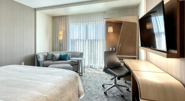 Номер Deluxe Courtyard by Marriott North Brunswick