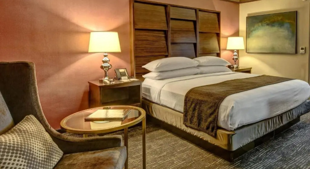 Standard double famille chambre DoubleTree by Hilton Decatur Riverfront