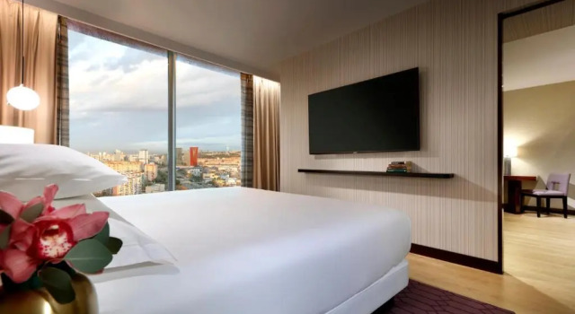Двухместный люкс Executive с видом на город Hyatt Regency Barcelona Tower