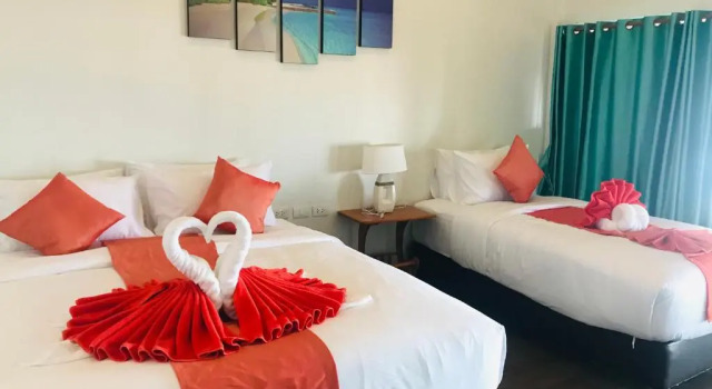 Семейный номер рядом с пляжем Koh Jum Delight Beach