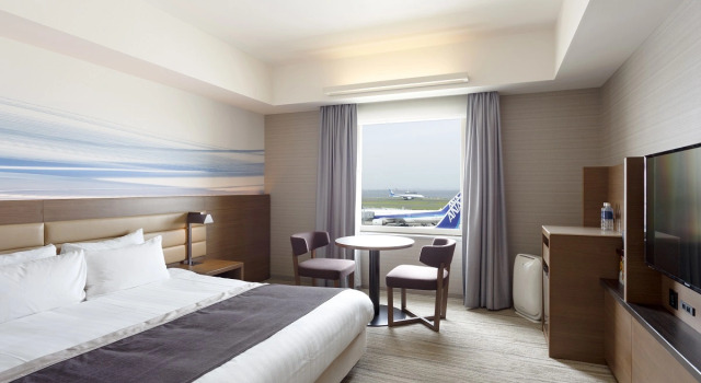 Двухместный номер Deluxe Haneda Excel Hotel Tokyu Haneda Airport Terminal 2