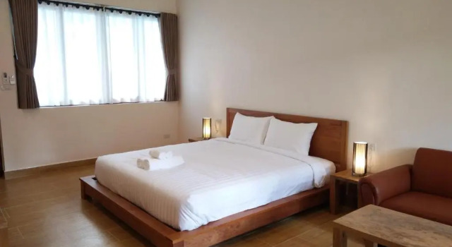 Двухместный номер Standard с видом на бассейн Le Grand Bleu Hotel