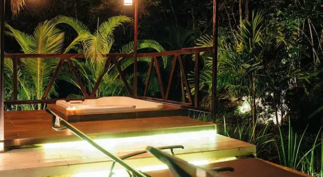 Двухместное бунгало Premium Aldea Coba a Comfortable Sleep in the Jungle