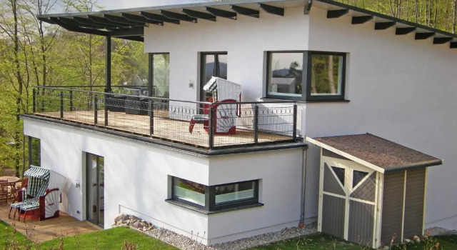Villa Cliffkante - Apt. 01, Забронировать Вилла Коттеджи Остзебад-Зеллин, рядом с Sellin Südstrand, Коттедж
