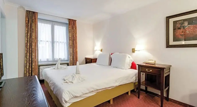 Номер Standard с видом на канал Hotel Bryghia