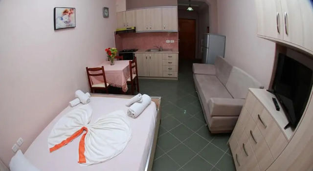Studio mit Balkon und mit Meerblick Hotel Vila Alvin & Apartments