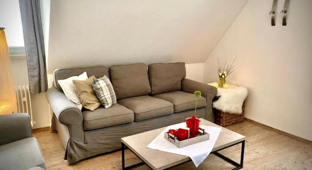 Апартаменты Deluxe с 2 комнатами Pension Haus am Wald