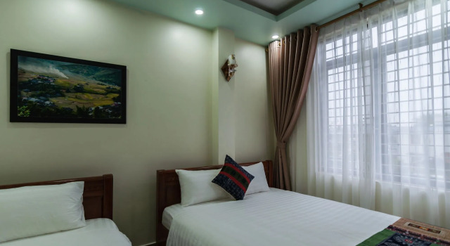 Sapa Peaceful Hotel, Забронировать Отель Шапа Лаокай, рядом с Рынок Сапа