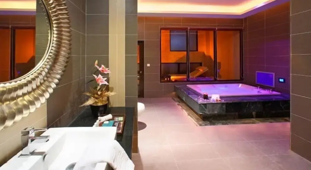 Business Doppel Zimmer Amain Boutique Motel Tucheng