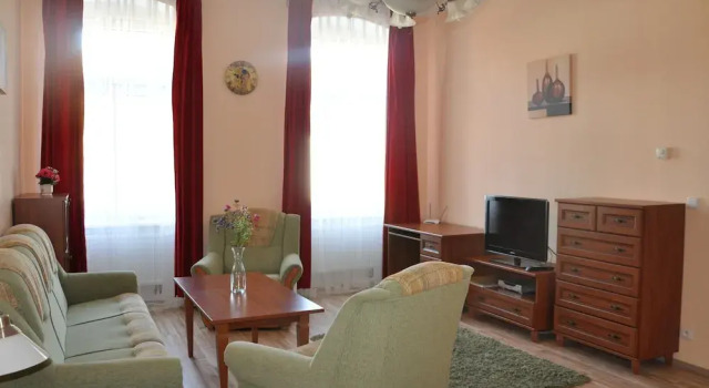 Apartment No 28 Zahradní 43, Boek Appartement Hotels in Karlsbad met parkeren, Parkeren